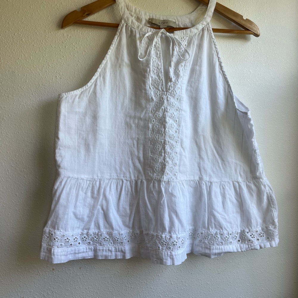 LOFT White Blouse
